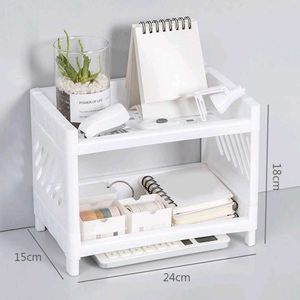 2-tier aesthetic storage rack