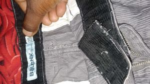 Men's Grey Cargo Pants
