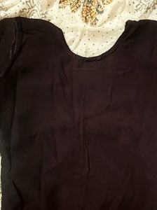 maroon colour straight suit