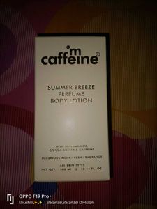 M Caffeine Perfume Body Lotion
