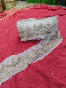 Embellished Fabric Piece lace