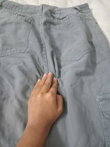Comfortable Grey Cargo Pants