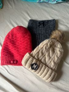 Cozy Knit Beanies 3-Pack