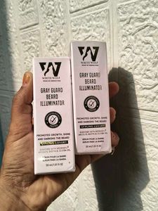 White Wolf Gray Guard Beard Illuminator
