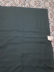 Solid Dark gray Unstitched Fabric by siyara