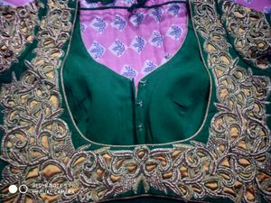 Zardozi Blouse Beautiful Colour
