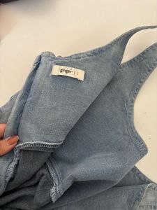 Chic Denim Midi Dress