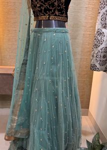 Heavy Bead Work Lehenga