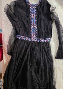 Label ritu Kumar black dress