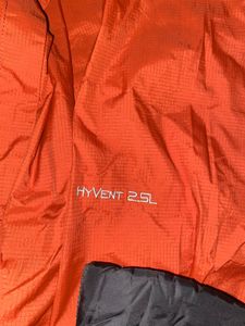 The North Face Orange Jacket &amp; Gloves
