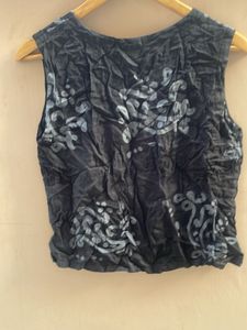 Boho Sleeveless Print Top
