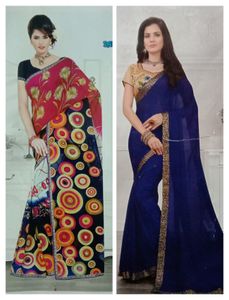Ten new sarees combo