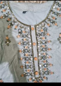 Beautiful Blue Kurta Set with Dupatta