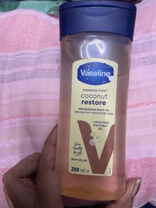 Vaseline Intensive Care Coconut Restore Body Oil