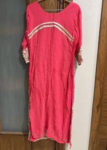 Full Embroidery Suit with Dupatta and Plazo