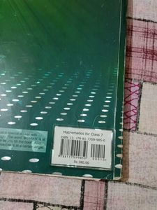 Mathematics for Class 7 Textbook