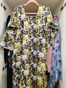 Beautiful Floral Print Kurta 3xl