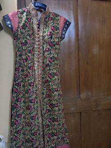 Embroidered Kashmiri kurta with heavy work , sequi