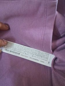 Zara Lavender Puff Sleeve Dress
