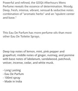 Goqii Afterhours Mens Perfume 100 ml