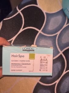 L'Oreal Hair Spa Creambath and shots