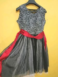 Black &amp; White Party Dress