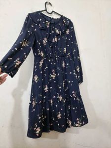 Floral Print Midi Dress (Imported)