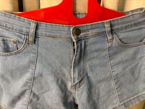 Light color Denim Shorts
