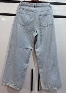 Westside Light Blue Wide Leg Jeans