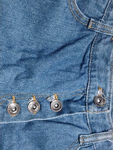 Blue denim skorts 🫧
