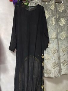 Embellished Black Kurta and sharara