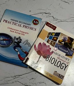 Lab practical manual books for class 12