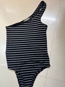 One Sided Bodysuit Top