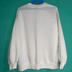 Hnm White Sweatshirt