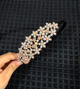Crystal Floral Hairband