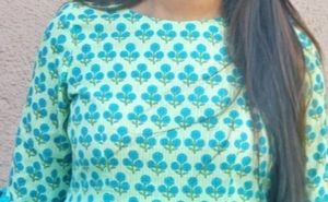 Ethnic Peplum Cute Top