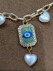 Chic Evil Eye Charm Necklace