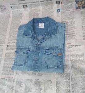 Classic Blue Denim Shirt