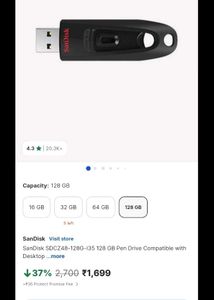SanDisk 128GB USB 3.0 Flash Drive