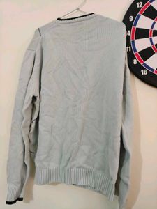 imported Argyle Pattern Sweater