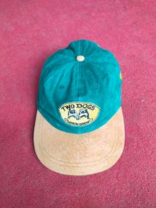 Vintage Two Dogs Lemon Brew Baseball Cap