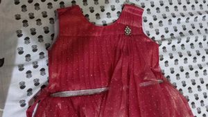 Sparkly Red Party Dress