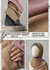 3 beautiful georgette Hijab