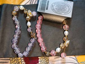 Cute Beaded Bracelets with Charm