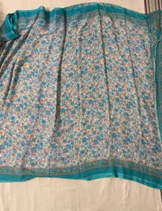 🆕Beautiful Floral Print Saree- Unused