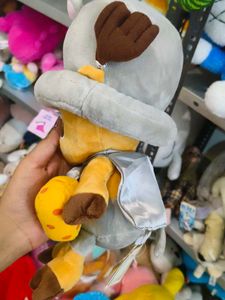 Cute Chopper Plush Toy with Cheese