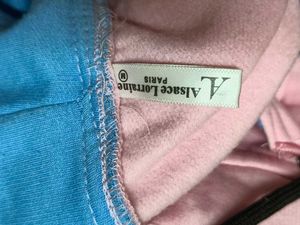 Pink &amp; Blue Hoodie