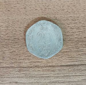 VINTAGE 20 PAISA COINS
