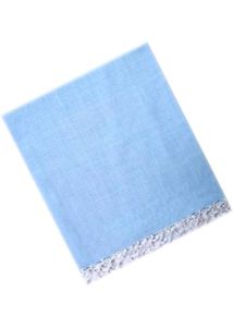 New Light Blue Plain Chadar Bhagalpuri