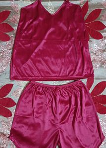 Night Suit | Top & Shorts Set Nightwear